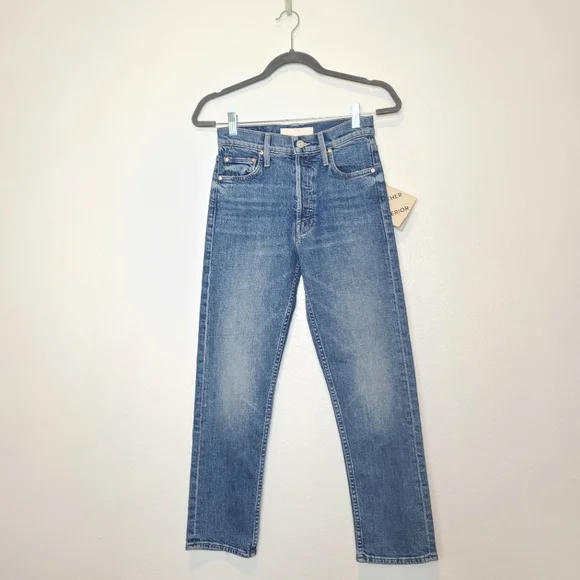 Mother The Tomcat Jeans in Kneeling On Stones Wash NWT Size 26 - Picture 5 of 15